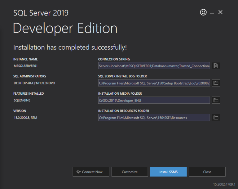 sql server 2019 free download for windows 10