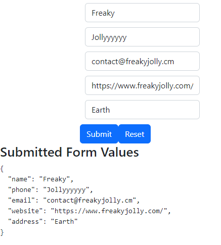 React : Create and Validate Forms with Formik, Yup & Bootstrap